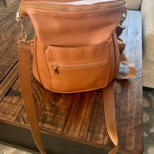 Fawn Design Brown Leather Bag